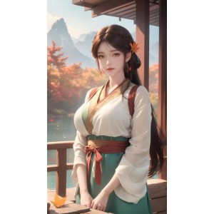 [百度盘]ai精品套图秋与晚茶（云韵弹弓火桑女超涩肚兜）[414p+1.5G][强推]