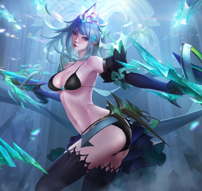 站百里小黄人王者虞姬启明星使精修54套159M超顶