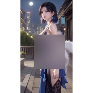 秋与晚茶AI服装图集449P透视采儿984M超顶