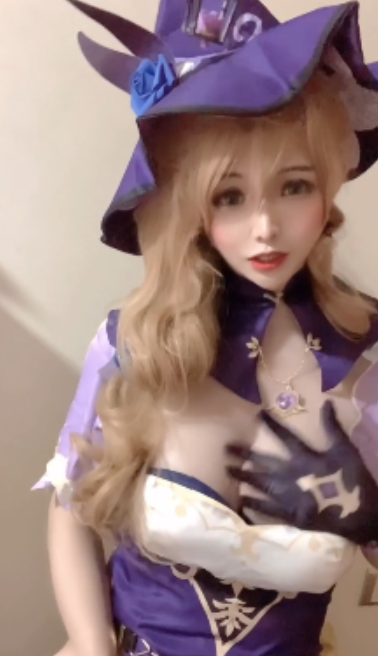 推特Sola酱伪娘TS神里绫华cos1V722MB诱人